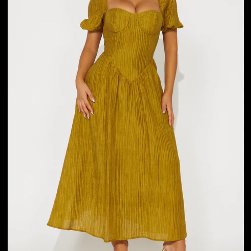 Fashion nova new small Celia corset dress